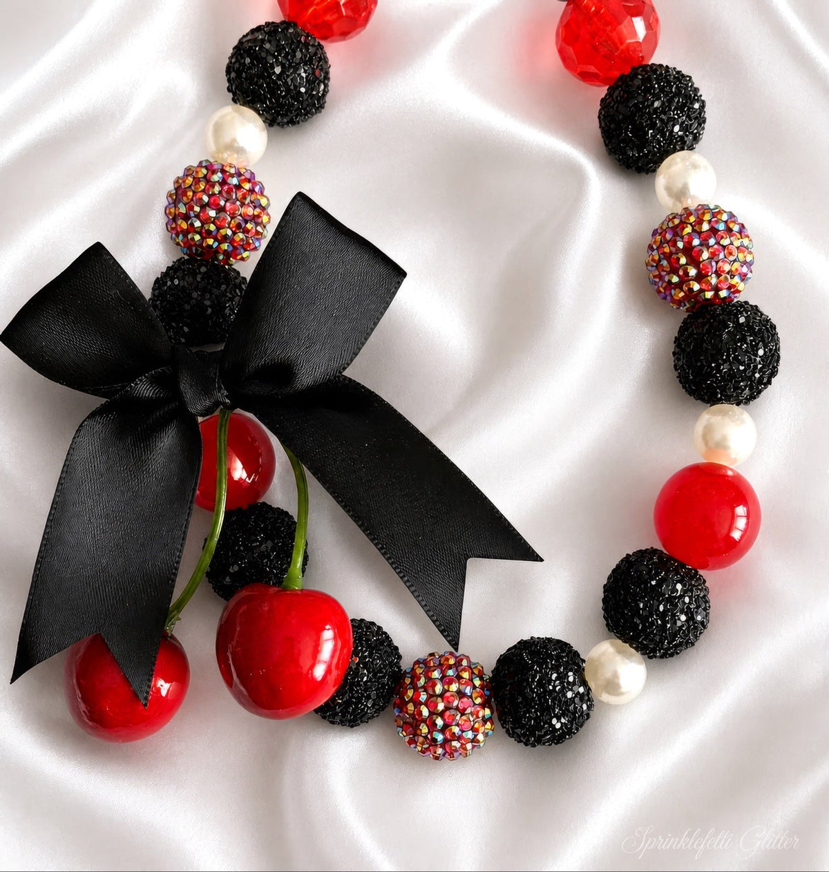 Black Cherry Heiress Necklace — 產品圖片