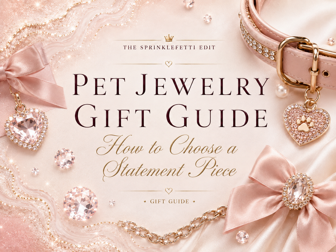 The Sprinklefetti Edit — Pet Jewelry Gift Guide: How to Choose a Statement Piece