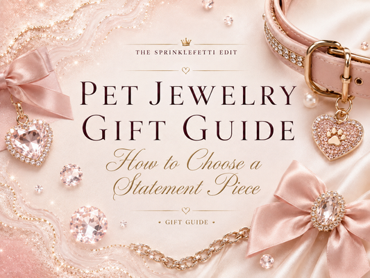 The Sprinklefetti Edit — Pet Jewelry Gift Guide: How to Choose a Statement Piece