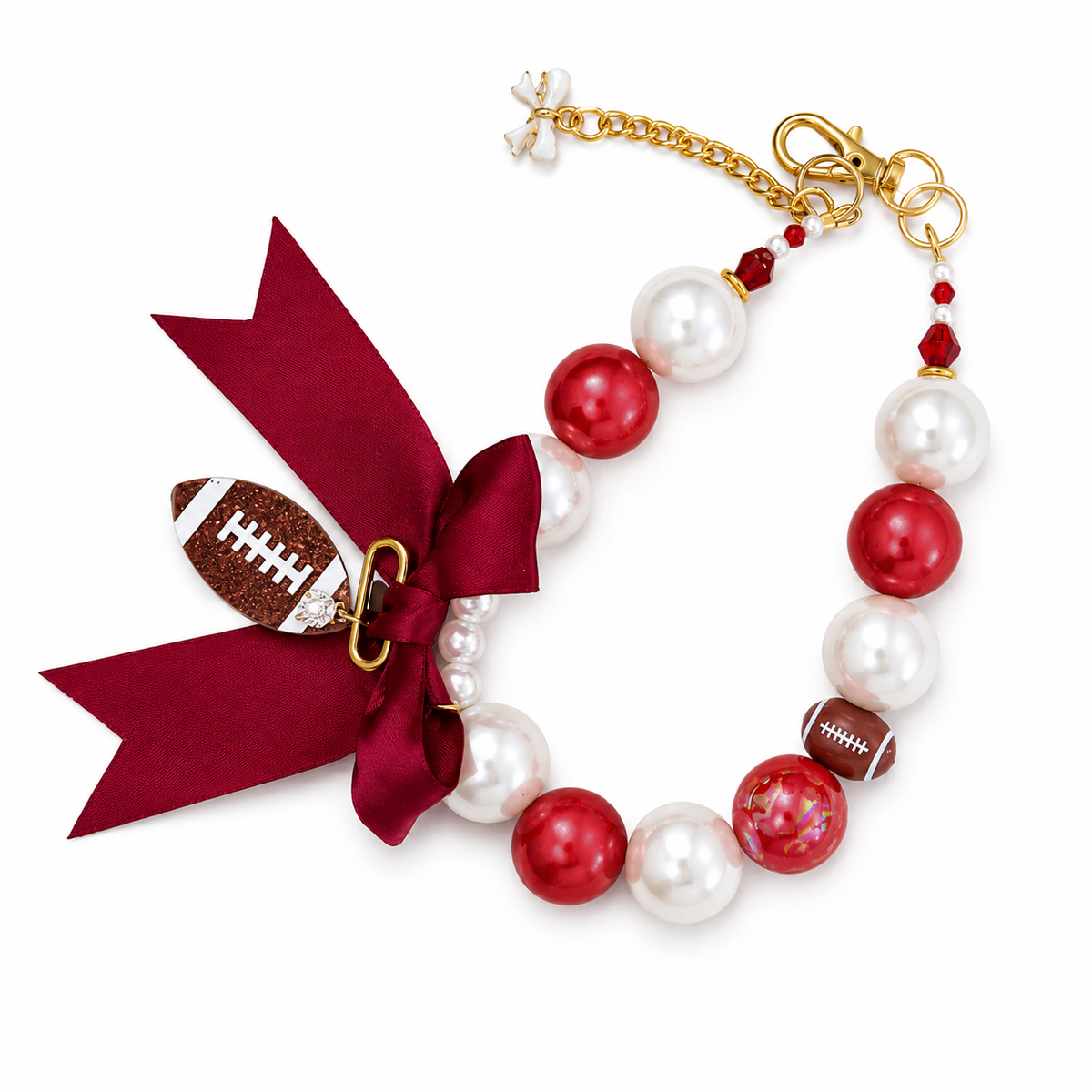 Game Day Football Necklace — obrázek produktu