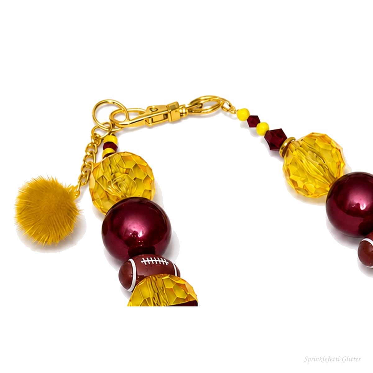 Game Day Football Necklace — obrázek produktu